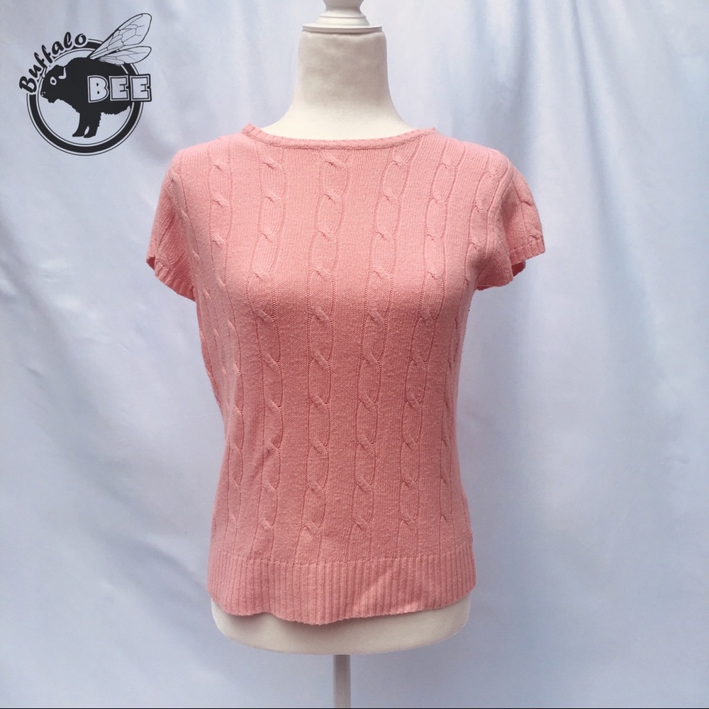 Tommy Hilfiger pastel pink t shirt-sweater
